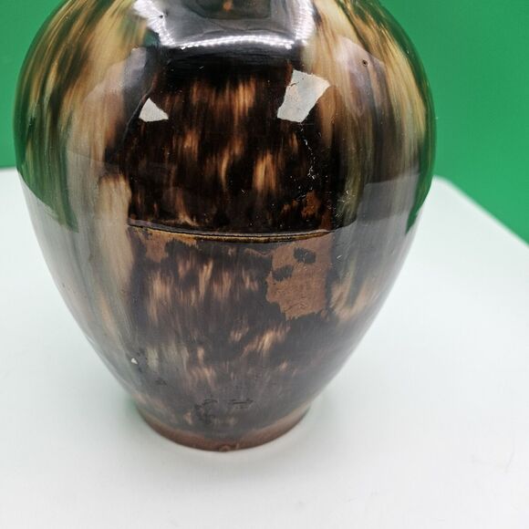 Brush McCoy Pottery Onyx line Vase Jug Flow Browns Art Line Chicago 1933 - Picture 6 of 13